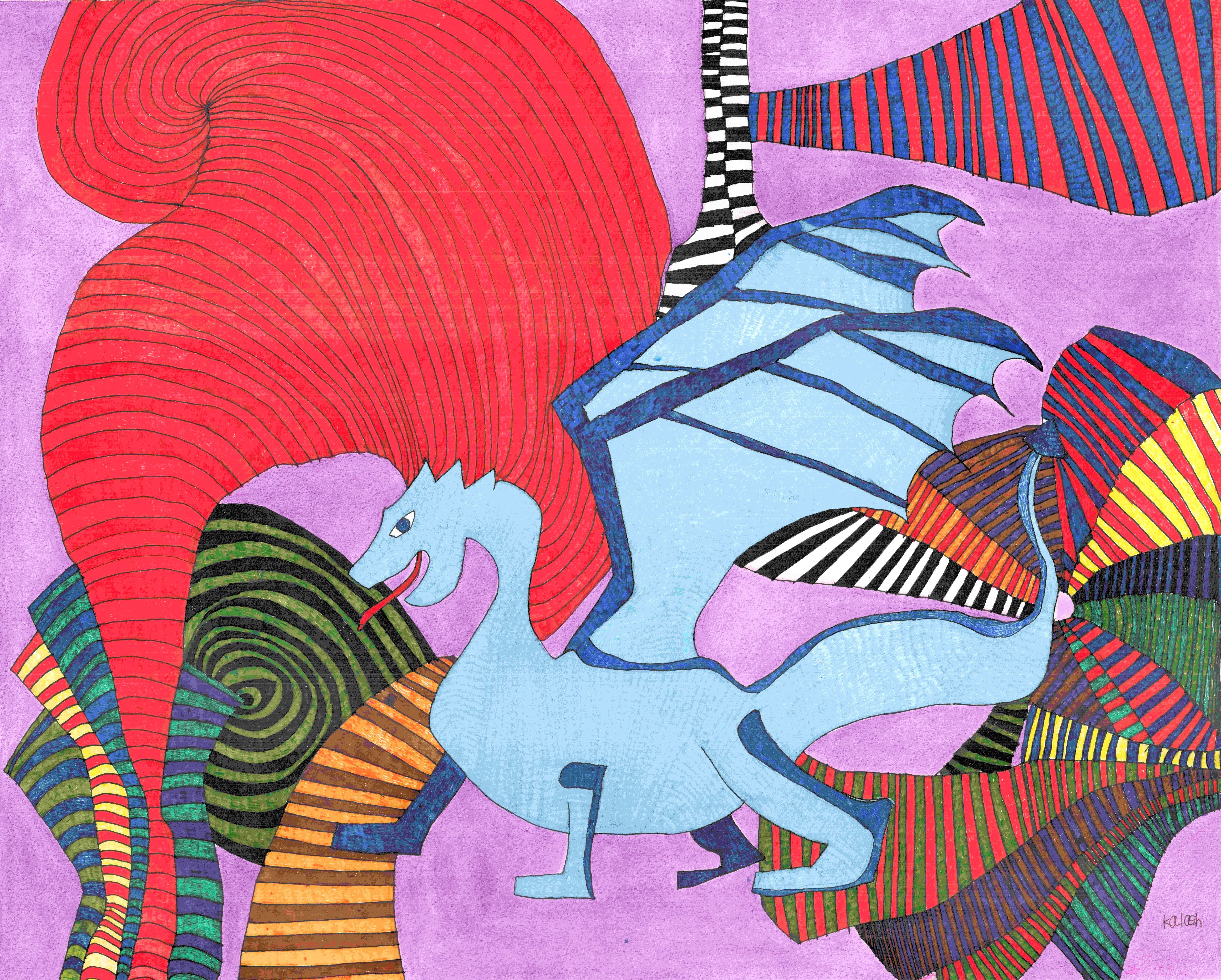 Striped Dreamscape